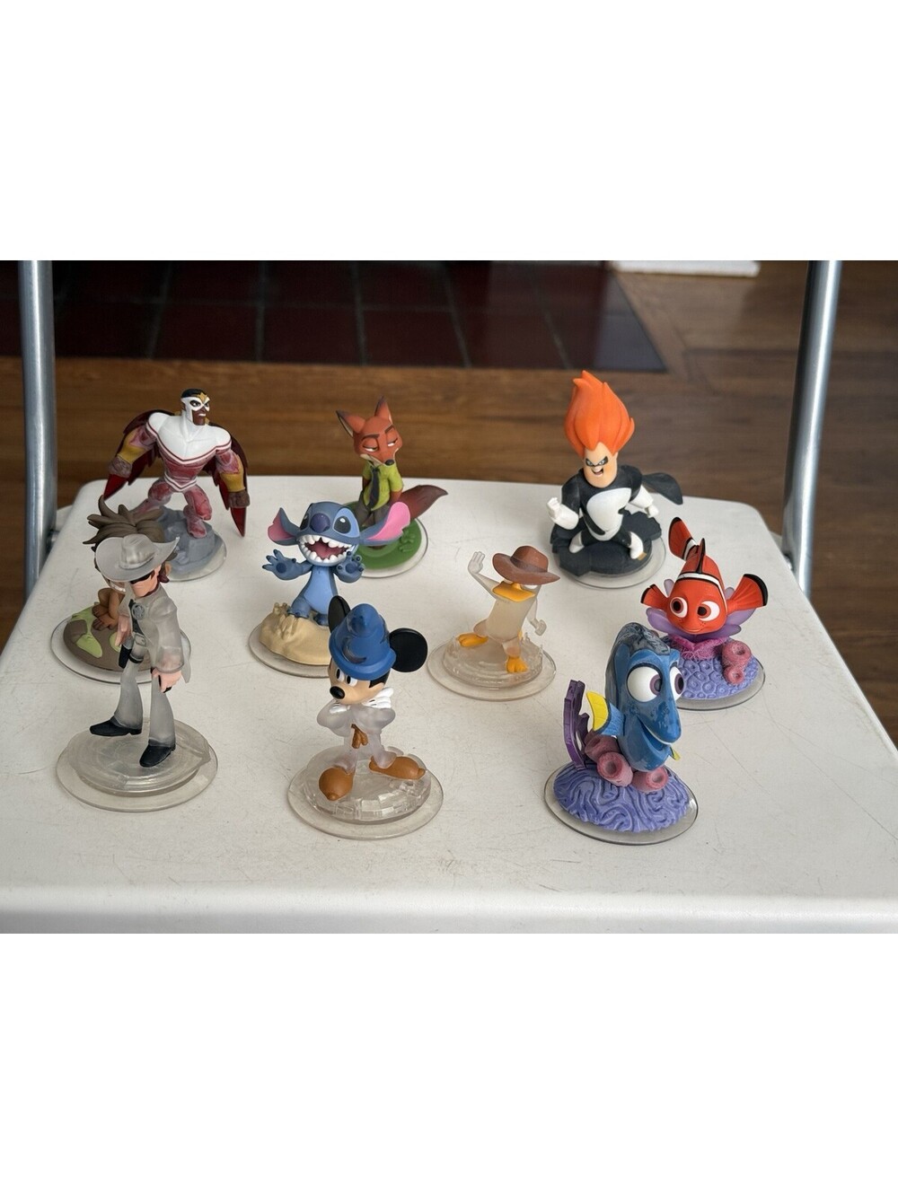 Disney Infinity 3.0 Character Figurines Lot Of 10 2.0 And 3.0 , Good Condition